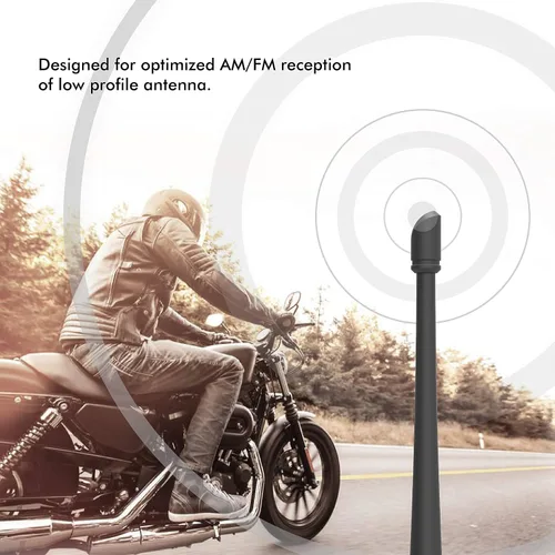 Vista 9 de Antena corta Rydonair para Harley Davidson 1989-2026