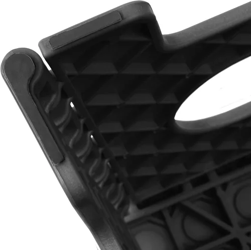 Vista 8 de Casafield Taburete plegable de 9 pulgadas con asa, negro, portátil, plegable, pequeño taburete de plástico para niños y adultos, uso en la cocina