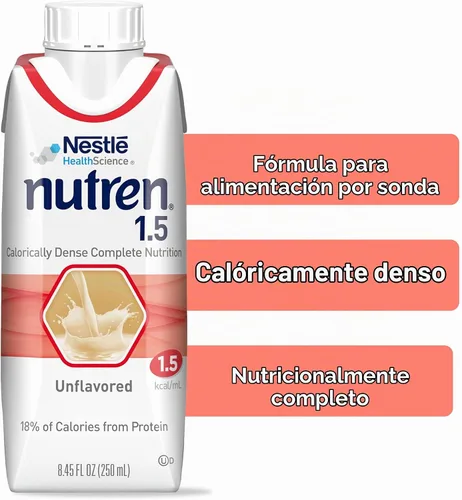 Vista 4 de Nutren Fórmula de alimentación completa de tubo de nutrición 1.5, 8.45