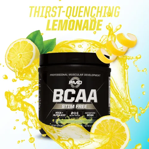 Vista 7 de PMD Sports BCAA - Aminoácidos sin estimulación – Mejor rendimiento de entrenamiento, recuperación mejorada, energía diaria, constructor muscular