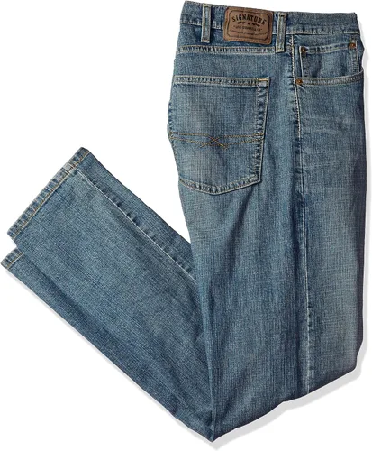 Vista 17 de Signature by Levi Strauss & Co. Gold Label Jeans ajustados y rectos para hombre Riptide