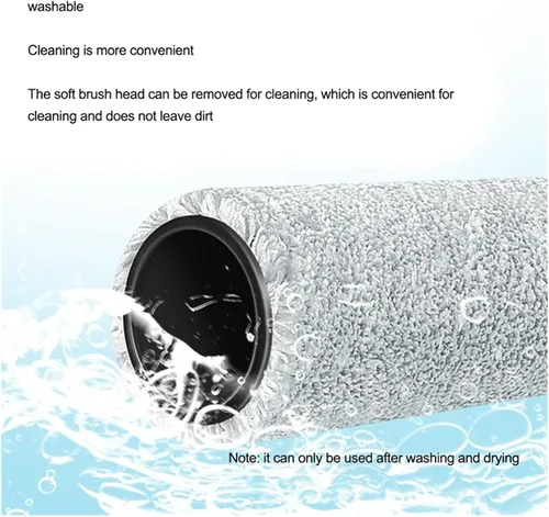 Vista 3 de Soft Roller Brush Compatible for TINECO Ifloor One 3.0 Cordless Wet Dry Floor Washer Handheld Vacuum Cleaner Accessories