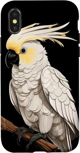 Vista 5 de Cockatoo Parrot Tropical Bird Case for iPhone 17