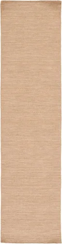 Vista 3 de SAFAVIEH Kilim Collection - Alfombra de pasillo de 2 pies 3 pulgadas x 9 pies, color beige, hecha a mano, de lana sólida, casual, ideal para zonas
