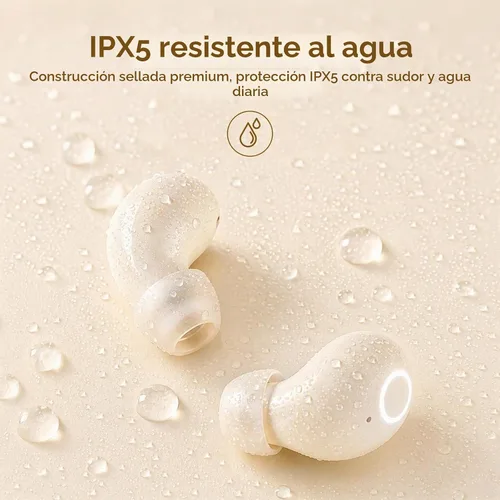 Vista 8 de Xmenha Mini auriculares invisibles inalámbricos Bluetooth de perfil bajo, micro pequeños y discretos para dormir, pequeños canales auditivos Carbón