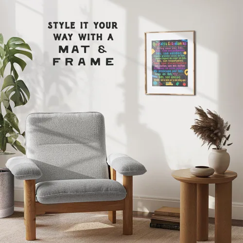 Vista 6 de Decoraciones para el aula, carteles motivacionales para niños latinos españoles en español, arte de pared para aula, suministros para profesores
