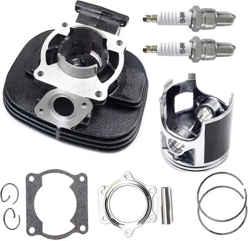 Vista 12 de ECCPP Kit de extremo superior de junta de pistón de cilindro 1987-2006 para Yamaha Banshee 350 YFZ 350 Nueva junta de anillo de pistón de cilindro