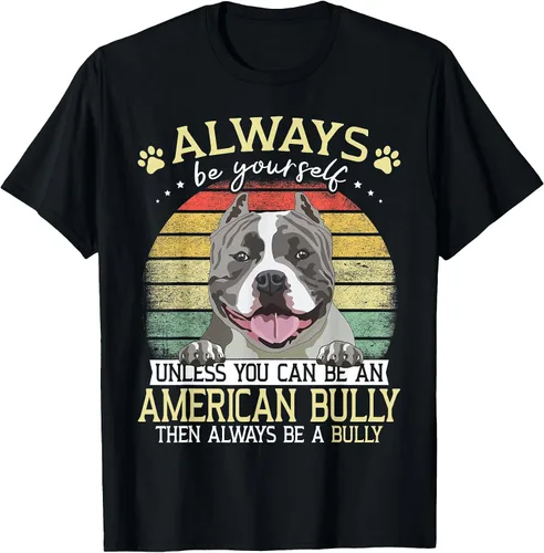 Vista 3 de Bully Pitbull Pet Collar Bullypit American Bully T-Shirt Negro