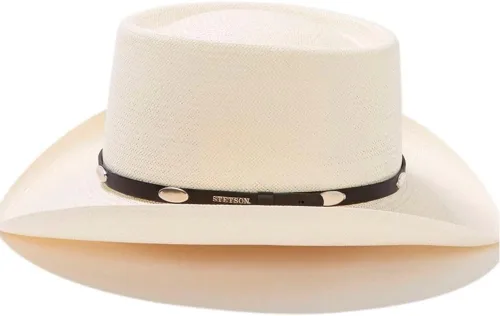 Vista 4 de Stetson Sombrero de paja Royal Flush