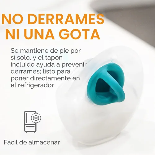 Vista 3 de Boon Trove Extractor de leche manual de silicona – Colector de leche pasivo – Extractor de leche manos libres para lactancia – Esenciales