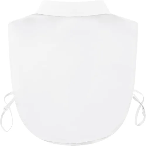 Vista 5 de Jouica Blusa de cuello falso desmontable con cuello Dickey para mujer