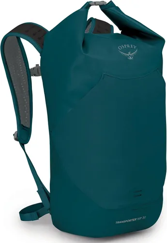 Vista 11 de Osprey Transporter - Mochila impermeable para laptop (18 litros), color negro