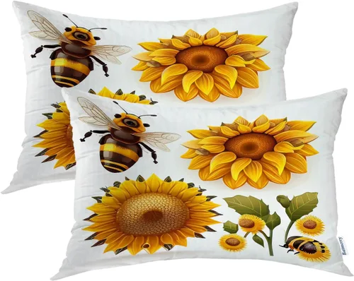 Vista 78 de Batmerry Autumn Maple Leaves Throw Pillow Covers, red Fall Orange Leaves Decorative Pillow Covers Digital Printing Blended for Couch Sofa Bed
