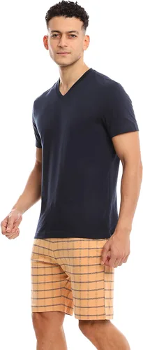 Vista 2 de Conjunto de ropa de descanso de algodón para hombre, ultra suave, transpirable (fabricado en Egipto)