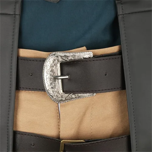 Vista 6 de Disfraz de bardo para hombre, chaqueta medieval, gótica, renacentista, camisa de manga larga, pantalones de cintura para Halloween, cosplay, trajes