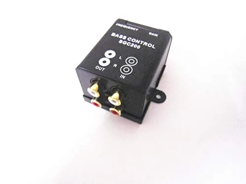 Vista 2 de Coche Home Amplificador Subwoofer Ecualizador Crossover RCA Ajuste Línea Nivel Volumen