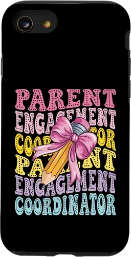 Vista 18 de iPhone XR Parent Engagement Coordinator Family Liaison Back to school Case
