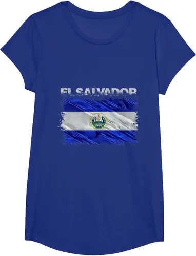 Vista 24 de Camiseta El Salvador, Negro