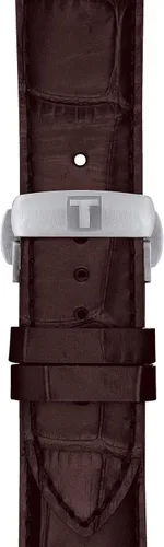 Vista 5 de Tissot T0864071603100 Reloj de lujo con pantalla analógica suiza color marrón Cuero marrón Reloj automático automático