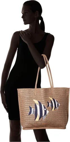 Vista 6 de Vera Bradley Bolsa de mano de paja
