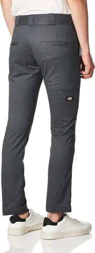 Vista 3 de Dickies - Pantalón de trabajo para hombre ajustado y recto con doble rodilla