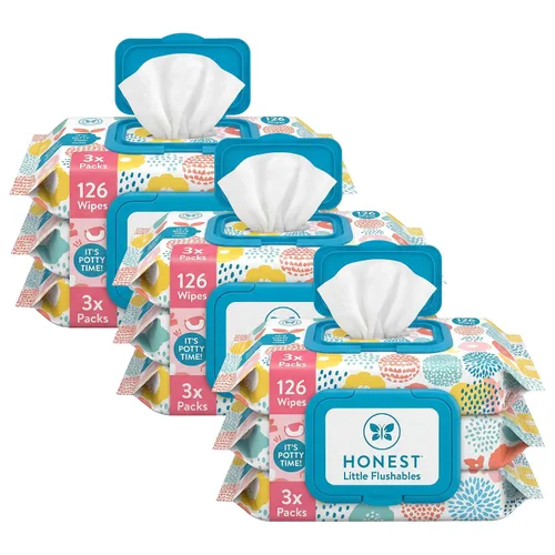 Vista 15 de The Honest Company Toallitas desechables para niños, hipoalergénicas, 42