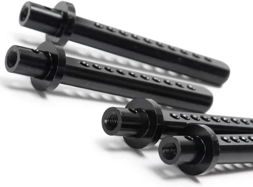 Vista 3 de 4 soportes de poste de cuerpo de aluminio para 1/10 RC Crawler Axial SCX10 (negro)