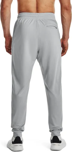 Vista 4 de Under Armour Sportstyle - Pantalones deportivos de tricot para hombre (011) Mod Gris/ Blanco