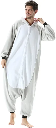 Vista 4 de SAMGU Adult Onesies Halloween Christmas Cosplay Costumes One Piece Pajamas for Women Men