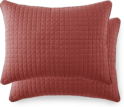 Vista 84 de Fundas Southshore Fine Linens Vilano Springs, para almohada, acolchadas, Microfibra, Pizarra, 20" x 36" 15 - Pizarra