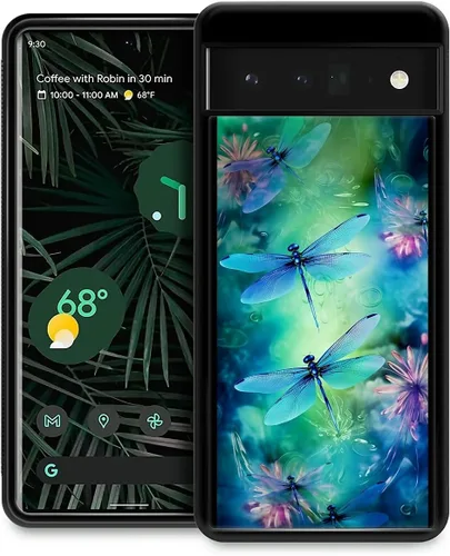 Vista 231 de Compatible con Google Pixel 4A 5G Mobile Case Creative Acrylic Panel trasero Silicona Protección Grip especialmente diseñado para Google Pixel 4A 5G