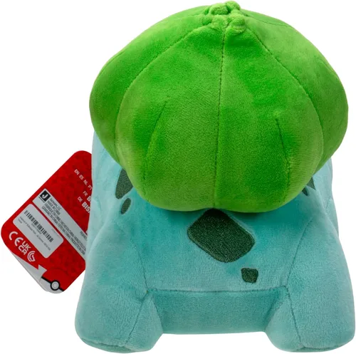 Vista 3 de Peluche de Pokemon Bulbasaur de 8 pulgadas, detalles auténticos, juguetes para niños