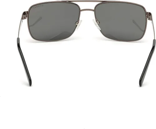 Vista 5 de GUESS Gu6968 Navigator - Gafas de sol para hombre, color plomizo brillantehumo polarizadas, 5816145, Bronce brillante polarizado ahumado