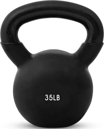 Vista 10 de JFIT Kettlebell Weights Vinyl Coated Iron