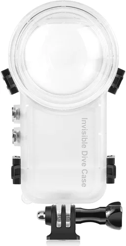 Vista 11 de PULUZ Funda de buceo para DJI Osmo Pocket 3 Funda impermeable PC carcasa protectora 147.6 ft/147 pies cubierta de buceo submarino con accesorios