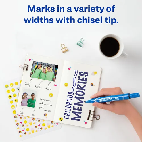 Vista 3 de Avery Marks-A-Lot - Marcador de punta de cincel grande