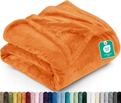 Vista 66 de Utopia Bedding - Manta de vellón de lujo, mullida, antiestática; manta de suave microfibra de 8.8 oz/yd² (300 g/m²) para sofá y cama; tamaño Gris