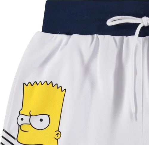 Vista 3 de The Simpsons Homer & Bart Simpson Shorts Homer, Bart, Lisa Mesh Baloncesto Shorts de Gimnasio