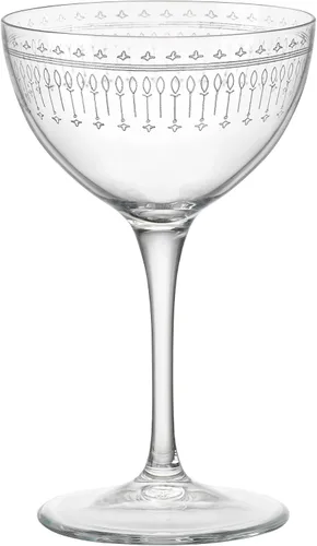 Vista 11 de Bormioli Rocco Bartender Novecento - Vasos de cóctel Fizz de 7.5 onzas, juego de 4, transparentes