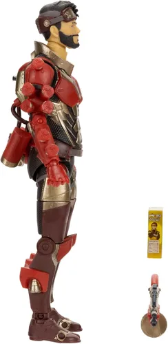 Vista 4 de Apex Legends Mirage Figura de acción coleccionable de 6 pulgadas (Legendary: Folk Hero)