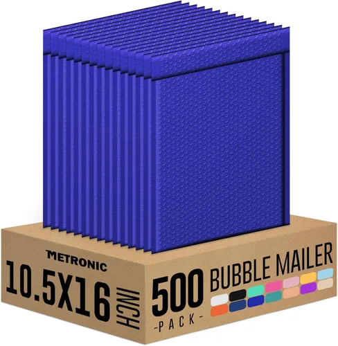 Vista 37 de Metronic Sobres de burbujas de 6 x 10 pulgadas, paquete de 100 sobres Azul