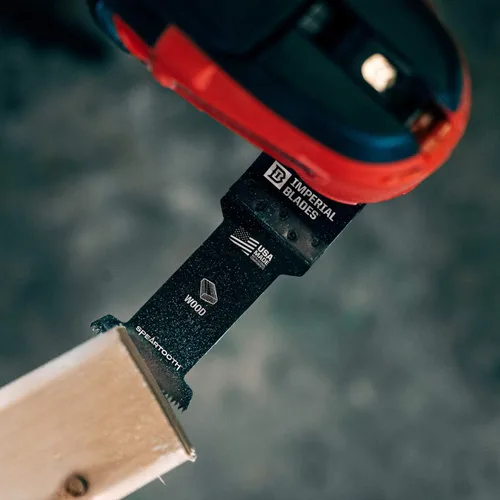 Vista 3 de Imperial Blades IBOA200-1 One Fit 1-3/8" Speartooth Hoja de madera de corte rápido, 1 unidad