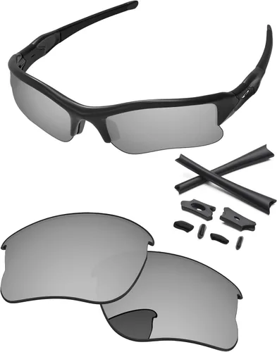 Vista 12 de Lentes de repuesto y kits de goma para gafas de sol Oakley Flak Jacket XLJ OO9009 2.480 in