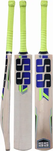 Vista 6 de SS 2024 Nuevo bate de cricket de bola de cuero de sauce de Cachemira (el color puede variar)
