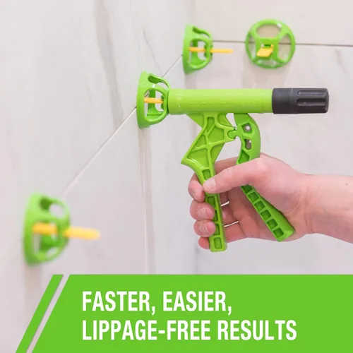 Vista 2 de Miracle Sealants Levolution Evolver - Herramienta de tensado, nivelación de azulejos y sistema de espaciado para control de Lippage