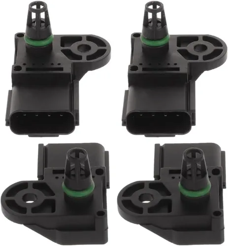 Vista 9 de SCITOO Sensor de presión absoluta del colector AS199, 4 piezas, apto para 2006-2012 para Ford Escape 2003-2008 para Ford Focus