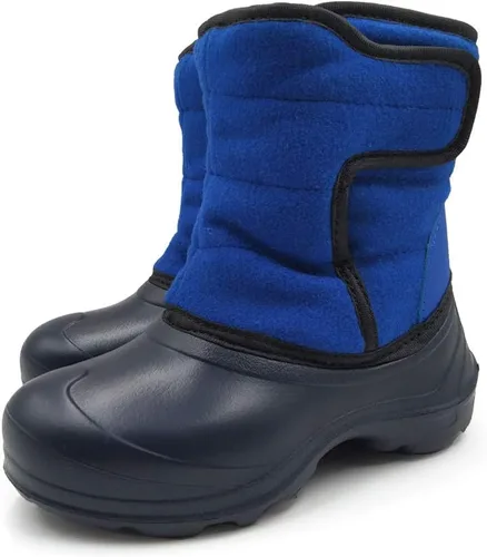 Vista 8 de Amoji Boy. Botas de invierno para exteriores, para niñas y niños, zapatos para nieve, zapatos impermeables para niños pequeñosniños grandes.