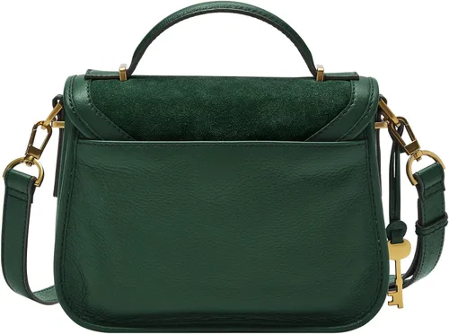 Vista 2 de Fossil Bolso bandolera Heritage de cuero con asa superior para mujer