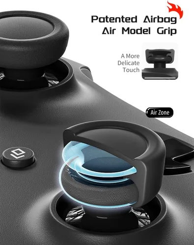 Vista 4 de ELETIUO Juego de 5 pares10 empuñaduras para el pulgar para Xbox Series XS, Xbox One, control Xbox One XS, tapa de silicona antideslizante con 5