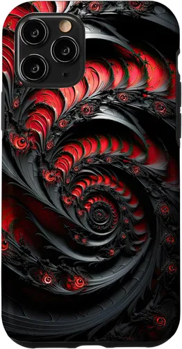 Vista 22 de Funda mecánica biomecánica para iPhone 14 Pro Alien
